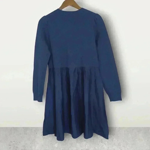 Boden Relaxed Knitted Mini Dress - Picture 2 of 6